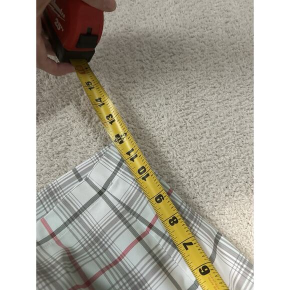 Nike Golf Men's Shorts 36 In Tour Performance Dri-Fit Plaid. Some Marks In Pic - Picture 8 of 9